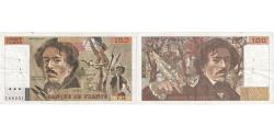 World Coins - France, 100 Francs, Delacroix, V.96, EF(40-45)