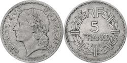 World Coins - France, 5 Francs, Lavrillier, 1949, Paris, Aluminum, , Gadoury:766a
