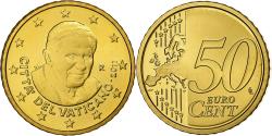 World Coins - VATICAN CITY, Benedict XVI, 50 Euro Cent, 2011, Rome, Brass, , KM:387