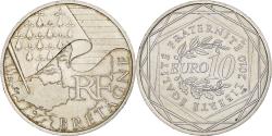 World Coins - France, 10 Euro, Bretagne, 2010, Monnaie de Paris, Silver,