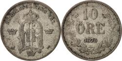 World Coins - Coin, Sweden, Oscar II, 10 Öre, 1875, Stockholm, , Silver, KM:737