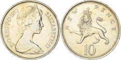 World Coins - Coin, Great Britain, 10 New Pence, 1973