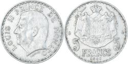 World Coins - Coin, Monaco, 5 Francs, 1945