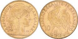 World Coins - France, 10 Francs, Marianne, 1910, Paris, Gold, , KM:846