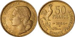 World Coins - Coin, France, Guiraud, 50 Francs, 1954, Beaumont - Le Roger,
