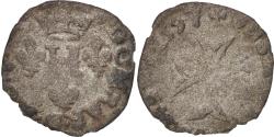 World Coins - Coin, France, Liard, 1597, Trévoux, , Billon, Boudeau:1072