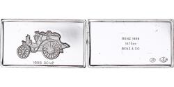 World Coins - France, Medal, Célèbres Automobiles du Monde, BENZ 1898, , Silver