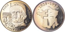 World Coins - France, Medal, 1939-1945, Paris libéré, 25 Août 1944, Leclerc, WAR