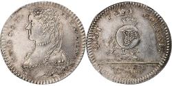 World Coins - France, Token, Marie Lesczinska, Maison de la Reine, 1733, Silver,