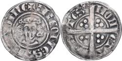 World Coins - County of Hainaut, Jean II, Esterlin, 1291-1295, Mons, Silver,