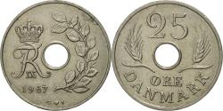 World Coins - Coin, Denmark, Frederik IX, 25 Öre, 1967, Copenhagen, , Copper-nickel