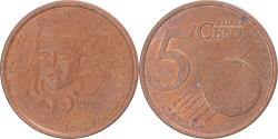 World Coins - Coin, France, 5 Euro Cent, 2002