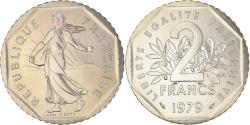 World Coins - Coin, France, Semeuse, 2 Francs, 1979, Paris, FDC, , Nickel, KM:942.1