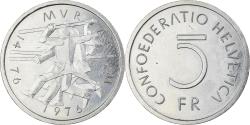 World Coins - Coin, Switzerland, Bataille de Morat, 5 Francs, 1976, , Copper-nickel