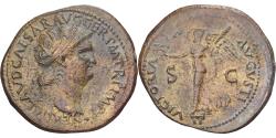 Ancient Coins - Nero, Dupondius, 62-68, Lugdunum, Bronze, , RIC:378