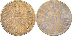 World Coins - Coin, Austria, 20 Groschen, 1954