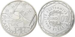 World Coins - France, 10 Euro, Euros des régions, Picardie, 2010, Silver,