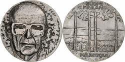 World Coins - Finland, 10 Markkaa, Urho Kaleva Kekkonen, 1975, Helsinki, Silver, , KM:54