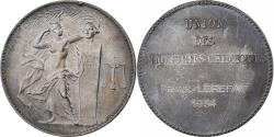 World Coins - France, Medal, Union des Industries Chimiques, 1954, Silver,