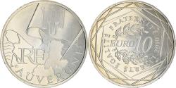 World Coins - France, 10 Euro, Auvergne, 2010, Paris, , Silver, KM:1646
