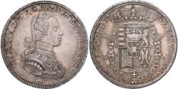 World Coins - Grand Duchy of Tuscany, Pietro Leopoldo, Francescone, 1777, Florence, Silver