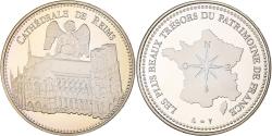 World Coins - France, Medal, Cathédrale de Reims, Utrecht, Copper-nickel,