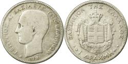 World Coins - Coin, Greece, George I, Drachma, 1873, Paris, , Silver, KM:38