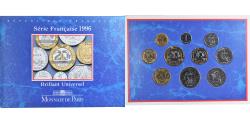 World Coins - Coin, France, Coffret 1 c. à 20 frs., 1996, Monnaie de Paris, BU,