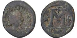 Ancient Coins - Justinian I, Follis, 533-537, Antioch, Bronze,