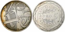 World Coins - France, 5 Euro, Liberté, 2013, MDP, Silver,