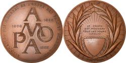 World Coins - France, Medal, Association des Membres de l'Ordre des Palmes Académiques, Arts