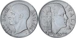 World Coins - Italy, Vittorio Emanuele III, 20 Centesimi, 1940, Rome, , Stainless