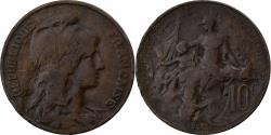 World Coins - France, 10 Centimes, Dupuis, 1902, Paris, Bronze, , Gadoury:277, KM:843