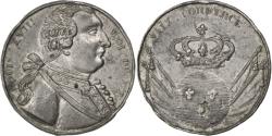 World Coins - France, Medal, Louis XVIII, Politics, Society, War, , Tin