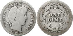 Us Coins - Coin, United States, Barber Dime, Dime, 1900, U.S. Mint, Philadelphia,