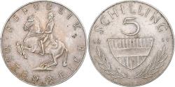 World Coins - Austria, 5 Schilling, 1961, Vienna, Silver, , KM:2889
