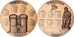 World Coins - France, Medal, Calendrier, Verdun, 2000, , Bronze