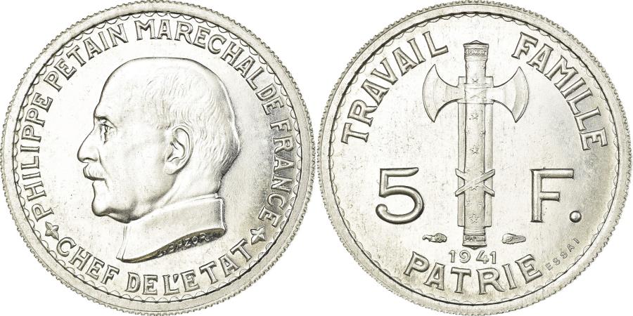 5 francs Pétain 1941 F.338/2 fmd_697662 Modernes