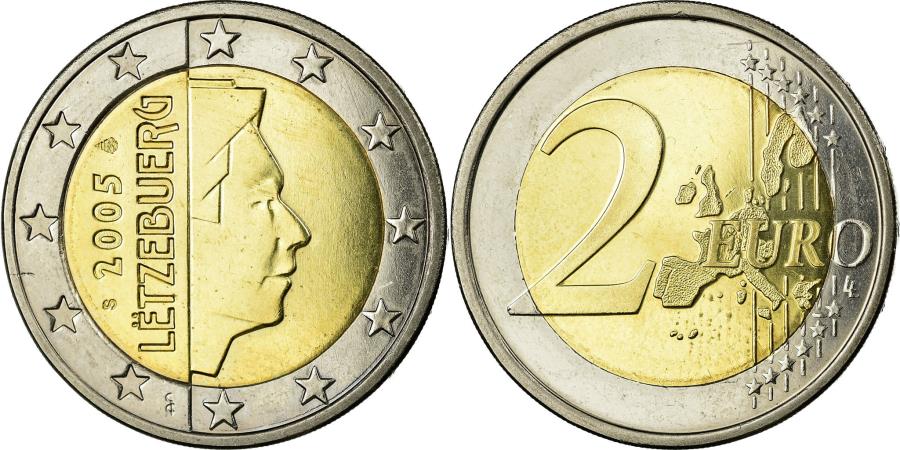 piece de 2 euro letzebuerg 2005