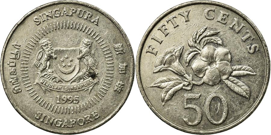 The Singapore Mint 50周年記念　美品 The Singapore Mint 50周年記念コイン 美品 The Singapore Mint