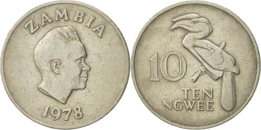 Details about   Zambia 10 Ngwee Coin 1978 Proof BU Thematics Animal Bird Crowned Hornbill 