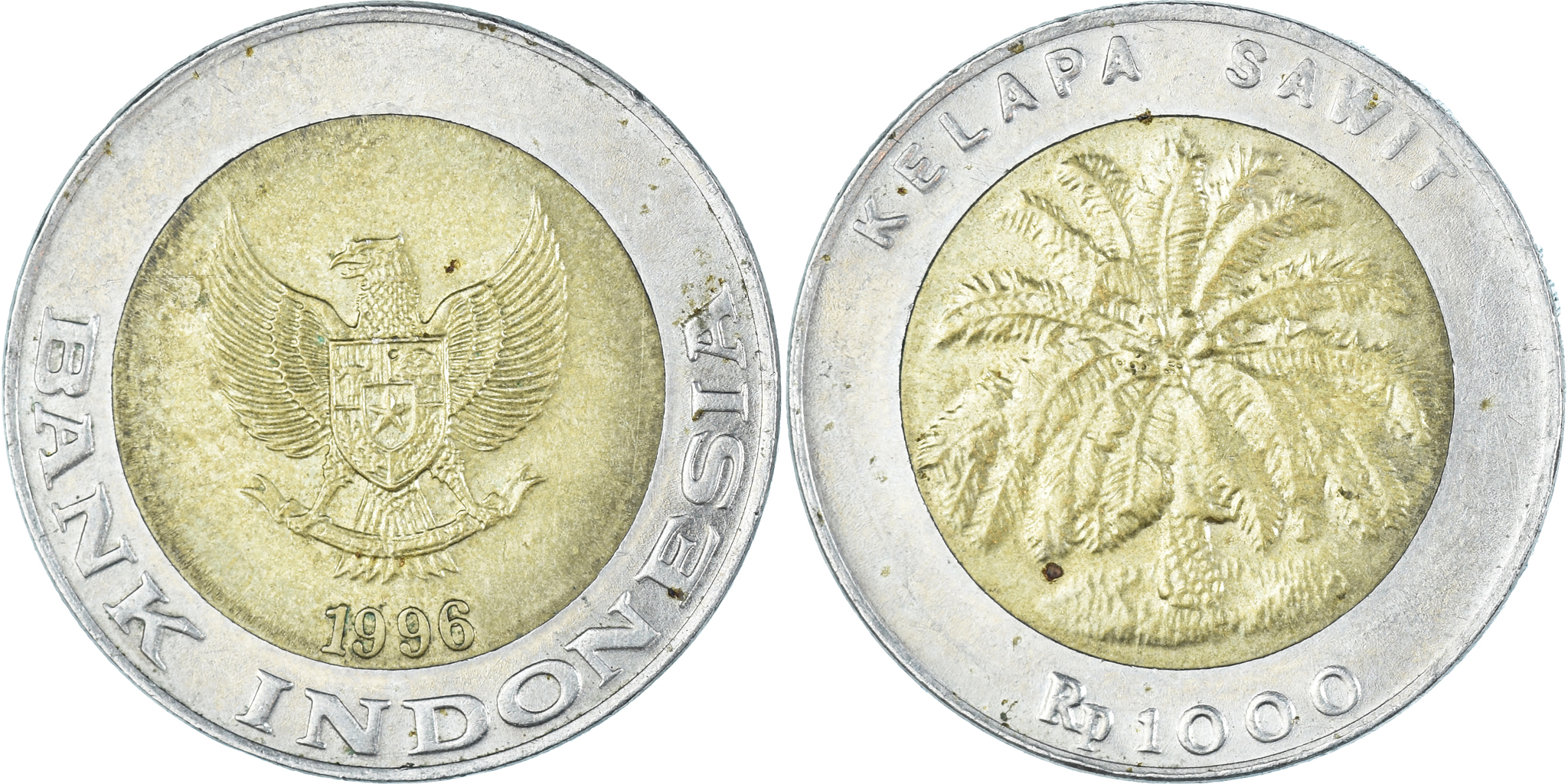 Coin, Indonesia, 1000 Rupiah, 1996 | Asian and Middle Eastern Coins