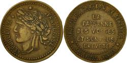 World Coins - France, Token, Commerce, La Paysanne des Vosges, , Brass