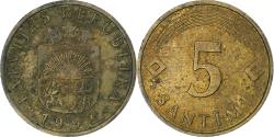World Coins - Latvia, 5 Santimi, 1992