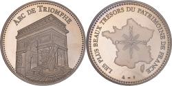 World Coins - France, Medal, L'Arc de Triomphe, Patrimoine, , Copper-nickel