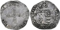 World Coins - France, Louis XIII, 1/4 Ecu de Béarn, 1629, Morlaas, Silver,