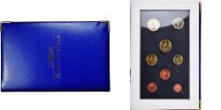 World Coins - France, Set 1 cent. - 2€, Proof, 1999, Monnaie de Paris,
