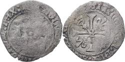 World Coins - Coin, France, Charles VIII, Liard au dauphin de Bretagne, après 1492, Rennes