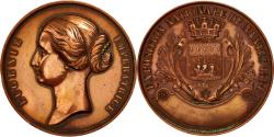 World Coins - France, Medal, Second French Empire, Arts & Culture, 1861, , Copper