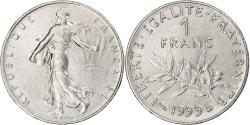 World Coins - France, Semeuse, Franc, 1999, Paris, , Nickel, KM:925.1, Gadoury:474